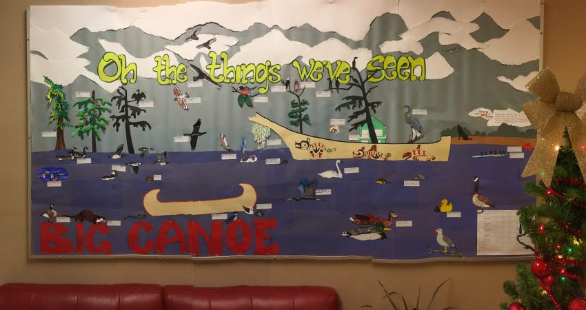 Adventures of our Big Canoe program